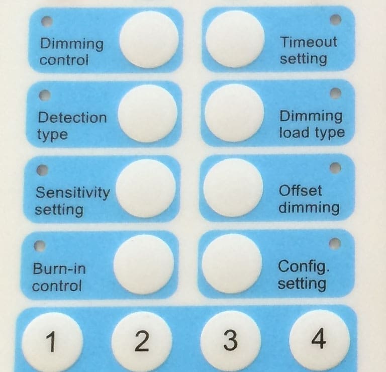 Button LED for remote control