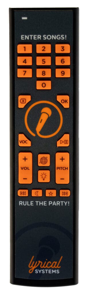 HRC-540A OEM Remote Control Sample 2 Front
