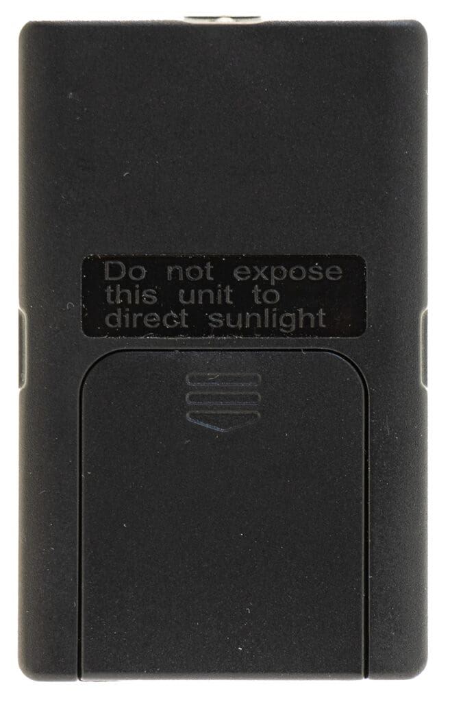 SX-909 9 button OEM Remote Control - Back Image